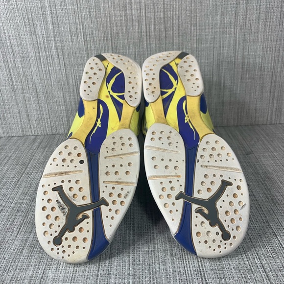 Nike Air Jordan VIII 8 Retro Sz 6.5Y 5 Grey Laney - Picture 7 of 7